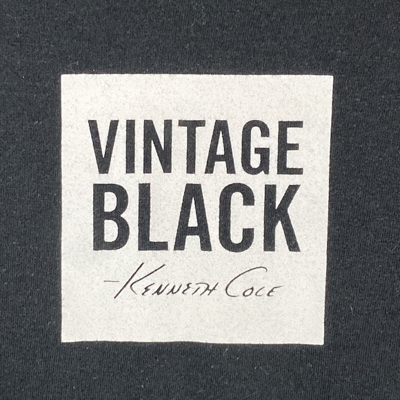 Kenneth Cole Black Fragrance Perfume Cologne Vintage Promo Shirt Size Medium - Picture 2 of 5